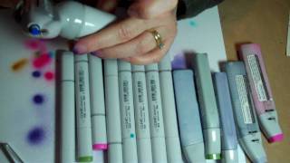 Copic Airbrush tips and Hints [upl. by Checani]