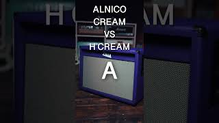 Can you tell the difference Alnico Cream vs H creamback blind test  dirty [upl. by Eelaras650]