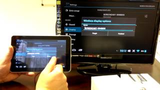 iMedia Screencast 20  Part 1  DLNA amp Miracast Display Adaptor out of box setup [upl. by Hahseram]