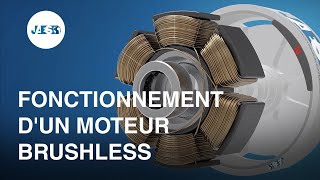 Fonctionnement dun moteur Brushless  effet Hall [upl. by Reagen]