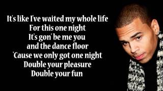 Chris Brown  Forever Lyrics Video [upl. by Eupheemia]