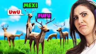 Mexify und Furdis benehmen sich wie Tiere Oh Deer [upl. by Burrus240]