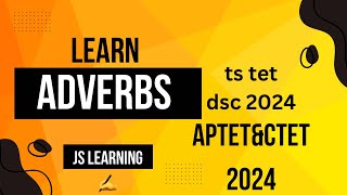 Adverbs learn tet Dsc 2024 APampts [upl. by Miahc321]