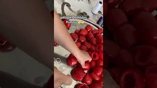 kışlık domates kurusukeşfet toprak köyhayatı köydeyaşam shortsviral food [upl. by Mayda]