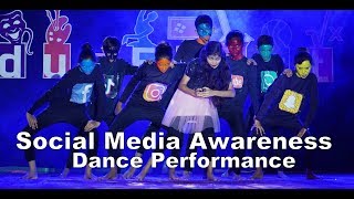 Social Media Awareness Theme Dance l Chanda Public School l EDUFEAST 201920 [upl. by Mccourt]