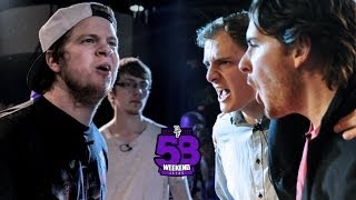 CEE MAJOR amp CRACKER VS MARLO amp SHUFFLET  Dont Flop Rap Battle DOUBLES TITLE MATCH [upl. by Joanna]