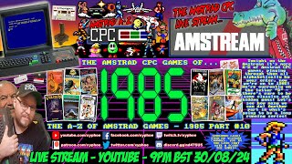 AMSTRAD CPC ⚡️AMSTREAM 🕹️ The AZ Of Amstrad CPC Games  ⭐️1985⭐️ Part 10 More Letter D Games [upl. by Mellar]