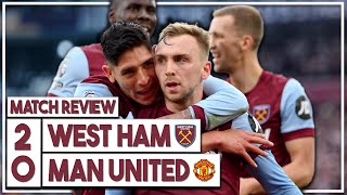 West Ham 20 Man Utd highlights discussed  Paqueta pulls the string Bowen amp Kudus quickfire goals [upl. by Cristie]