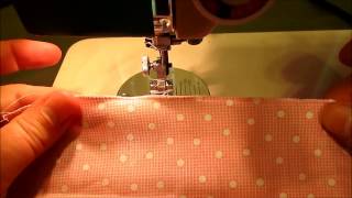 Mock Rolled Hem 2 Ways  Using Sewing Machine Tutorial [upl. by Eninej]