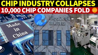 China’s Chip Industry Totally Collapses 10000 Chip Companies Fold in 2023 Profits Plummet 90 [upl. by Anit]