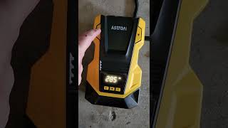 AstroAI ACDC Tire Inflator Portable Air Compressor Review [upl. by Aiykan]