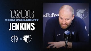 Taylor Jenkins Press Conference  Grizzlies vs Wizards [upl. by Nelson]