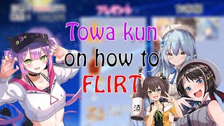 Towakun Host Club on how to FLIRTING with Subaru Lamy Matsuri [upl. by Ronel]