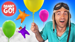 The Balloon Pop Dance Game 🎈💥  Brain Break  Danny Go Songs for Kids [upl. by Sedda]