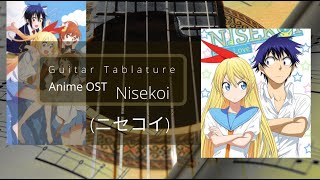 Guitar TAB  Nisekoi OST Anime  Kontoku  Graciousness Arr ANP  Tutorial Sheet Lesson iMn [upl. by Armond]