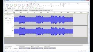 How to clean audio with Audacity Noise Removal Normalise and Compressor [upl. by Amati]