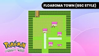 Floaroma Town Pokémon DPPt  GSC Style Remix [upl. by Enahsal168]