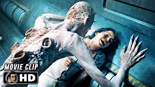 Humans Vs Xenomorph Hybrid Offspring  Final Fight Scene  ALIEN ROMULUS 2024 Movie CLIP HD [upl. by Stortz]