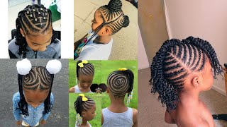 BEAUTIFUL CORNROW BRAIDS HAIRSTYLES FOR LITTLE GIRLS  OGC [upl. by Anel891]