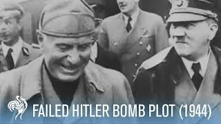 Hitler Assassination Attempt Failed Bomb Plot 1944  War Archives [upl. by Leiand]