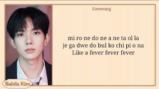 ENHYPEN 엔하이픈 FEVER easy lyrics [upl. by Trbor]