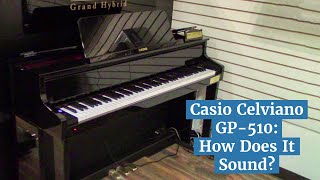 Casio Celviano GP510 How Does It Sound  Digital Piano Demo amp Overview  Family Piano Co [upl. by Margeaux714]