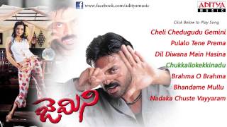 Gemini జెమిని Telugu Movie Full Songs Jukebox  Venkatesh Namitha [upl. by Ylsel]