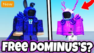 NEW THESE 2 REAL DOMINUSS HAVE JUST RELEASED IN ROBLOX NOW😱 Dominus Blueureus Caeli [upl. by Lotsirhc]