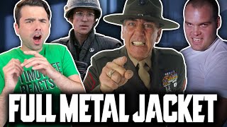 FULL METAL JACKET SHOCKED ME Full Metal Jacket Movie Reaction FIRST TIME WATCHING SIR YES SIR [upl. by Jenny]