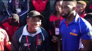 Siya Kolisi with Border and EP Craven week 2018 gwijo Shiwelele [upl. by Anada]