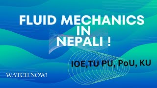 Fluid Mechanics  BCE  Notch and Weir chp6 part1 [upl. by Nonac]