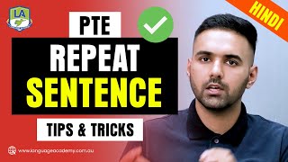 PTE Repeat Sentence Tips for 79 HINDI  Proven Tips Tricks and Strategies  Language Academy [upl. by Oneill293]