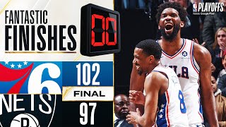 Final 335 WILD ENDING 3 76ers vs 6 Nets  April 20 2023 [upl. by Jerman542]