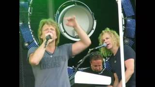 Bon Jovi  Only Lonely Outtake  live from Scheveningen 2010 [upl. by Nolahs]