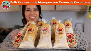 Bolis de Mazapan Cremosos para Disfrutar en Familia o Negocio y como Pegar el Logo en la Bolsita [upl. by Ilaire]