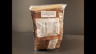 2020 CCAR 24 Hour Ration of the Future Prototype Review MRE Tasting Test [upl. by Curry]