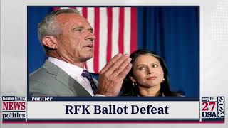 Supreme Court Blocks RFK Jr from 2024 Ballot—The Shocking Reason [upl. by Eudocia]