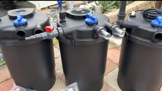 CPF 30000 pond Bio pressure filters uvl 55w👍 very good [upl. by Allit159]