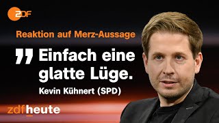 Sozialstaat in der Kritik Kühnert wirft Merz quotLügequot vor  Markus Lanz vom 06 September 2023 [upl. by Yoong86]