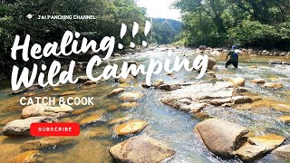 WILD CAMPINGMOTOR CAMPING CatchampCook IKAN TENGAS SUNGAIvlog98 unlimitedhobby unlimitedfishing [upl. by Yorel]