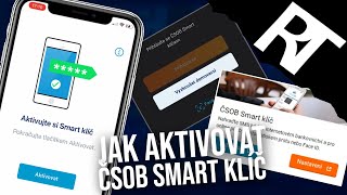 Jak aktivovat Smart klíč ČSOB  ČSOB SMART klíč aktivace  Jak se přihlásit do ČSOB Smart [upl. by Assilana450]