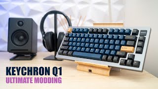 Keychron Q1 Ultimate Modding Tutorial  Get the MOST out of your Q1 [upl. by Anirtak]