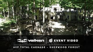 AVP Total Carnage Sherwood Forest Valken Sports Paintball Event [upl. by Aikrahs]