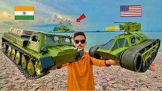 RC Powerfull Panzer Tank Vs RC Fast amp Furious Tank  Chatpat toy TV [upl. by Eerdna359]