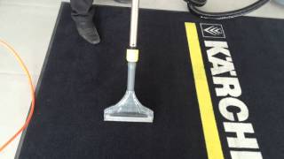 Karcher Puzzi 101  Carpet Cleaning Machine demonstration [upl. by Glori]