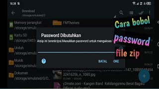 Cara melihat password file Zip [upl. by Herodias721]