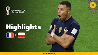 The Mbappe Show  France v Poland  Round of 16  FIFA World Cup Qatar 2022 [upl. by Chaffinch]