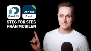 Bank ID  Beställa nytt BankID Steg för Steg Danske Bank via Mobilen [upl. by Hgielak471]