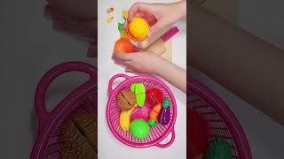 Satisfying Video  Cutting Fruits and Vegetables  Cutting Food  Relaxing Video ASMR [upl. by Minni690]