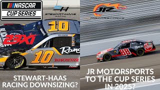 StewartHaas Racing Downsizing In 2025  JR Motorsports To The Cup Series In 2025 [upl. by Raddy]